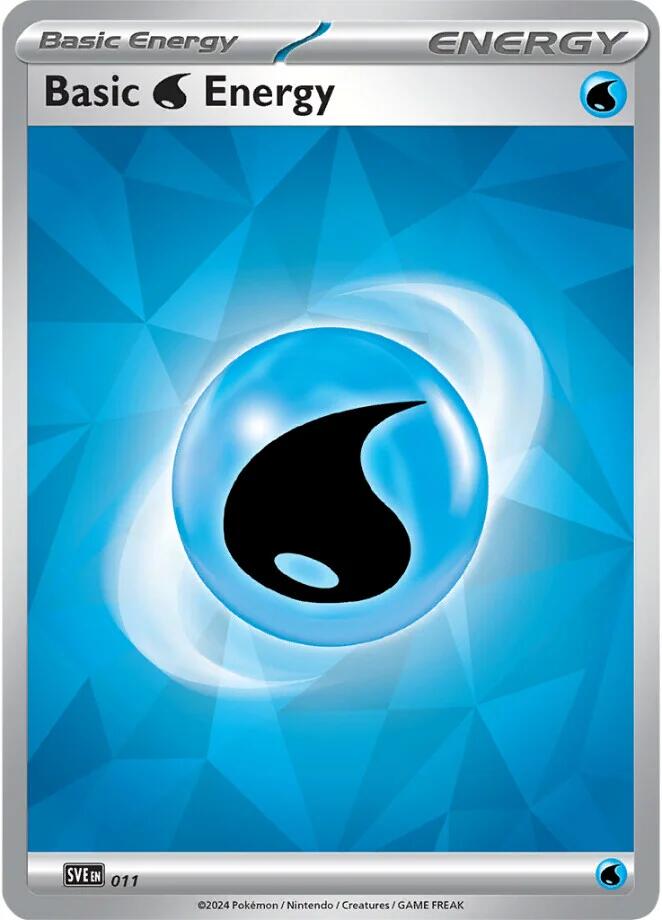 Basic Water Energy (011)(Holo) [Scarlet & Violet: Stellar Crown] | Devastation Store