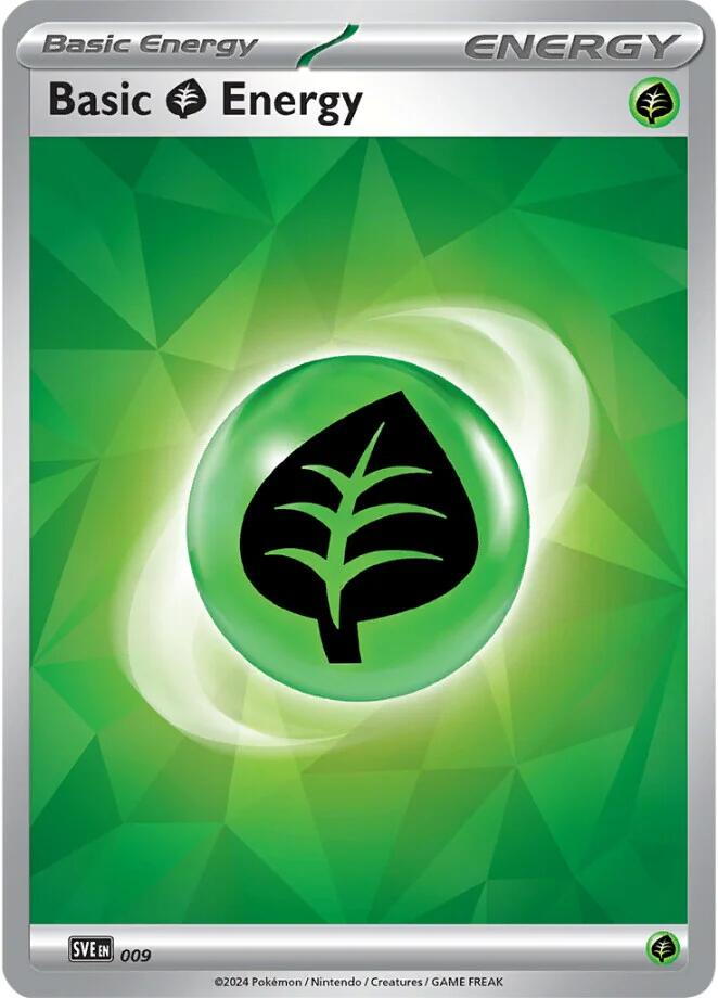 Basic Grass Energy (009)(Holo) [Scarlet & Violet: Stellar Crown] | Devastation Store