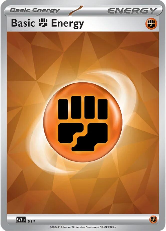 Basic Fighting Energy (014)(Holo) [Scarlet & Violet: Stellar Crown] | Devastation Store