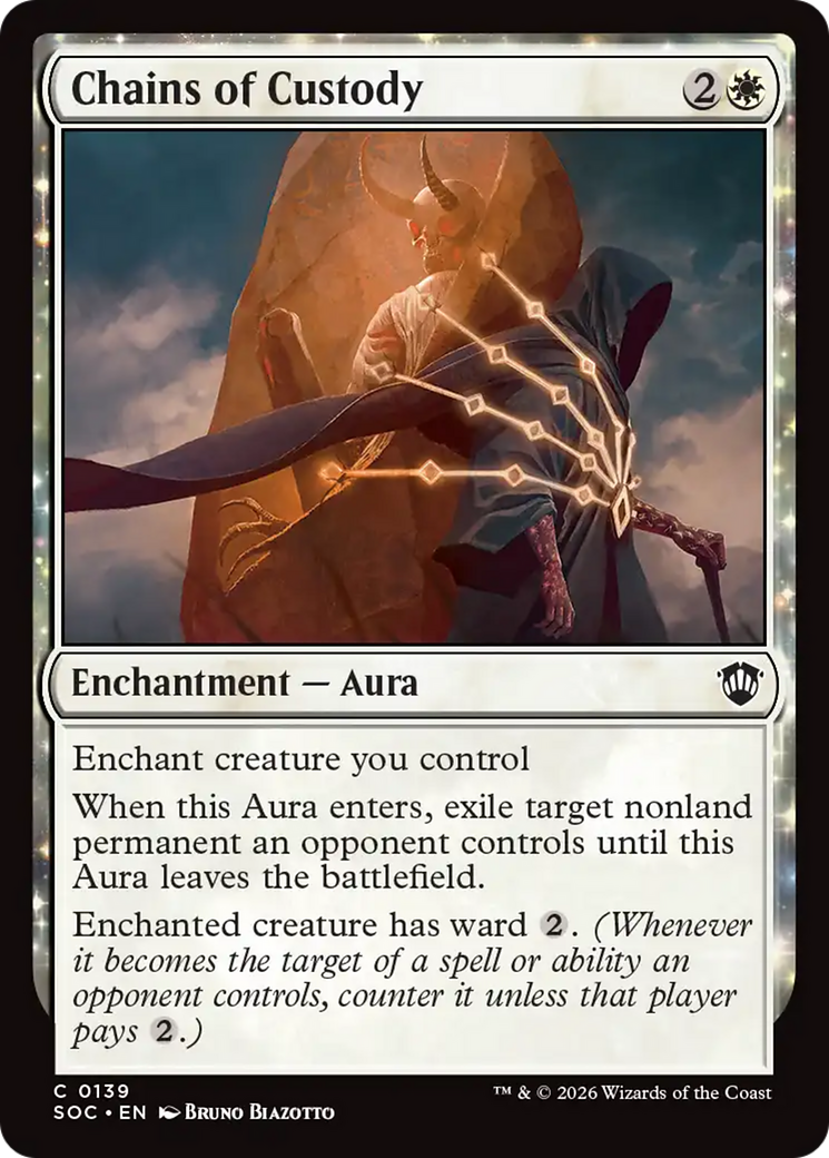 Chains of Custody [Secrets of Strixhaven Commander] | Devastation Store