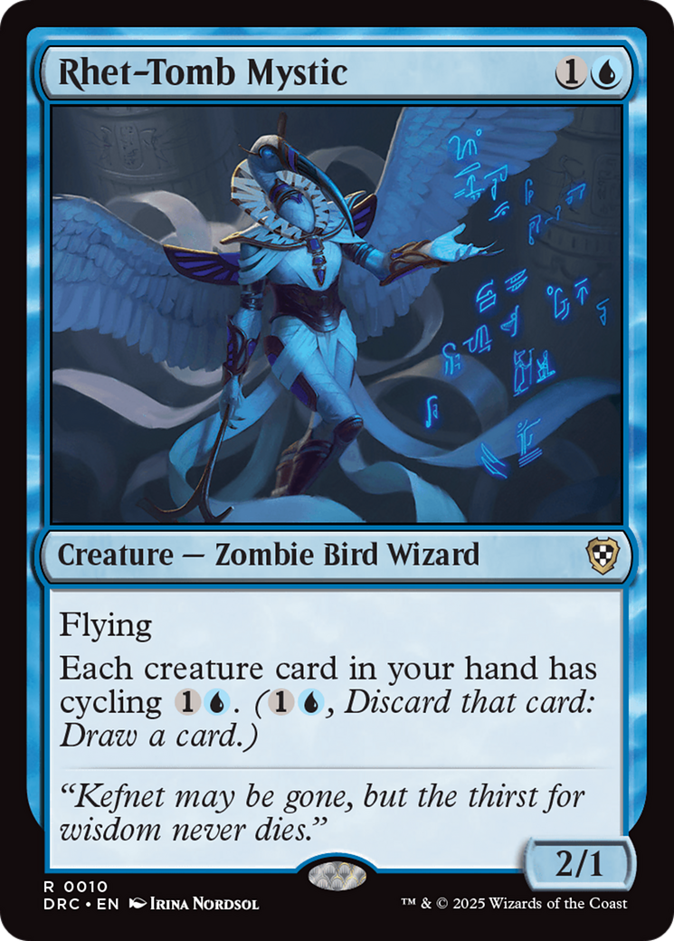 Rhet-Tomb Mystic [Aetherdrift Commander] | Devastation Store