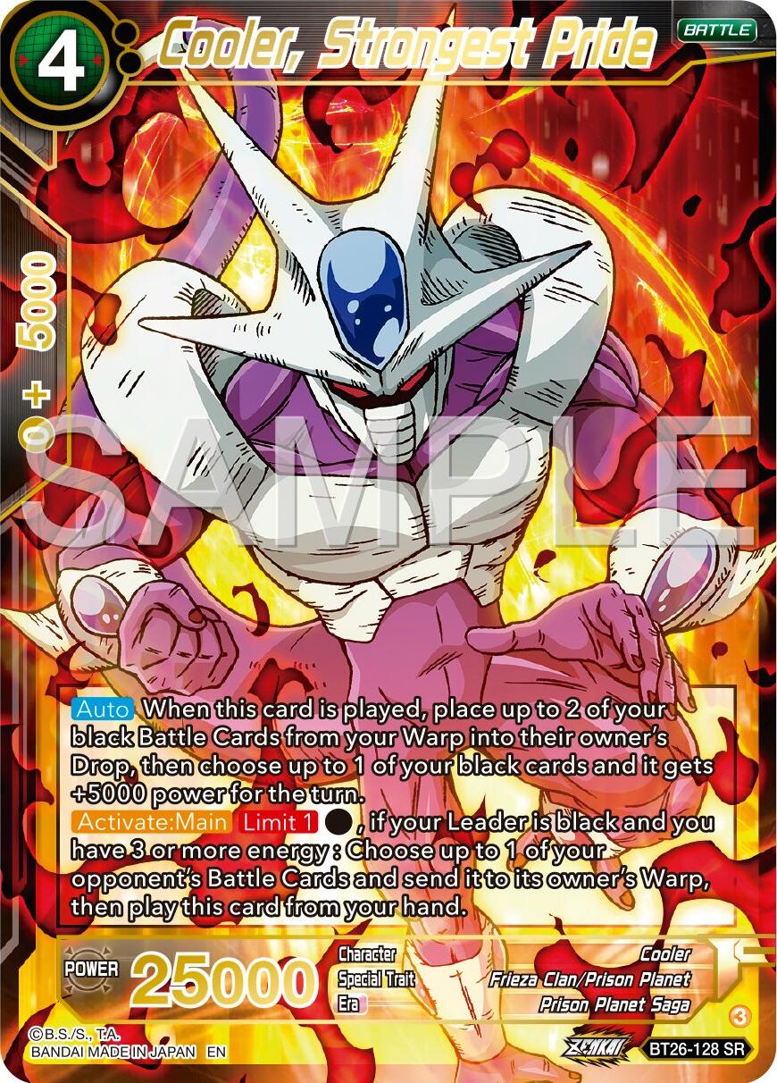 Cooler, Strongest Pride (BT26-128) [Ultimate Advent] | Devastation Store