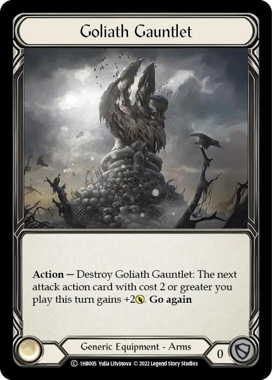 Goliath Gauntlet [1HB005] (History Pack 1 Bravo Blitz Deck) | Devastation Store