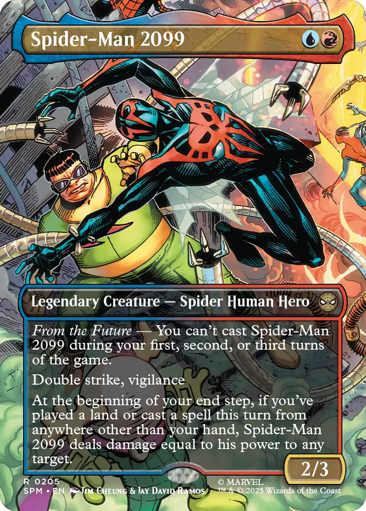 Spider-Man 2099 (0205) (Borderless) [Marvel's Spider-Man] | Devastation Store