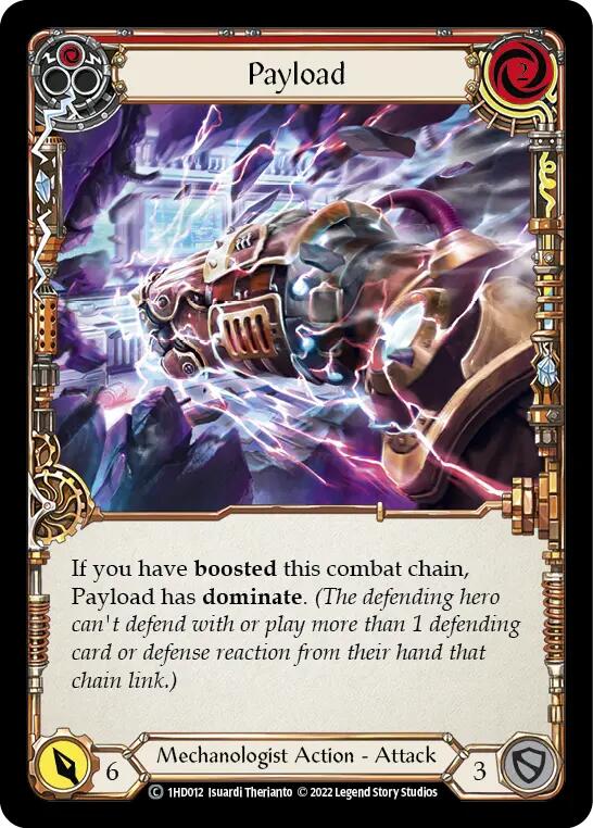 Payload (Red) [1HD012] (History Pack 1 Dash Blitz Deck) | Devastation Store