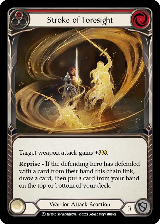 Stroke of Foresight (Red) [1HT010] (History Pack 1 Dorinthea Blitz Deck) | Devastation Store