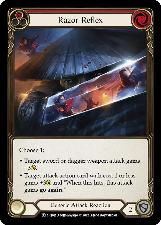 Razor Reflex (Red) [1HT011] (History Pack 1 Dorinthea Blitz Deck) | Devastation Store