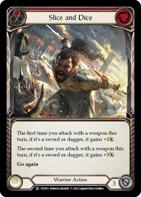 Slice and Dice (Red) [1HT013] (History Pack 1 Dorinthea Blitz Deck) | Devastation Store