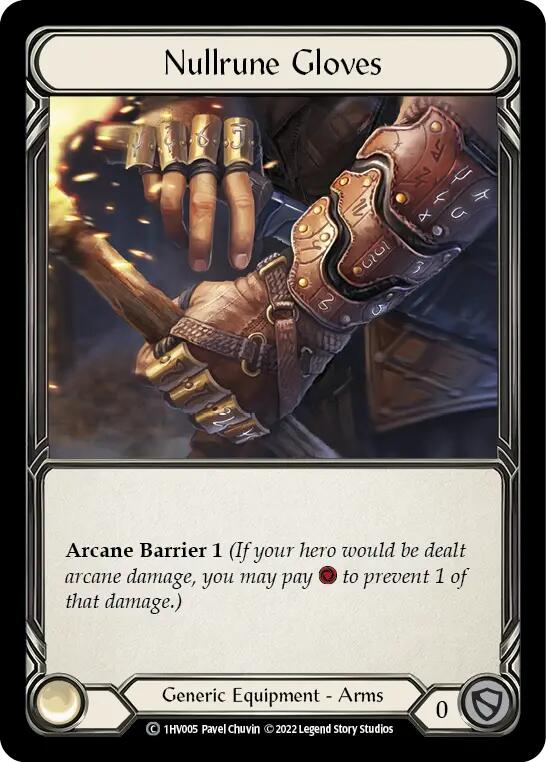 Nullrune Gloves [1HV005] (Historic Pack 1 Blitz Deck Viserai) | Devastation Store