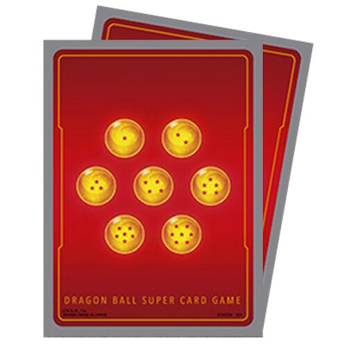 Dragon Ball Super Fusion World Sleeves - Standard Red (64-Pack) | Devastation Store
