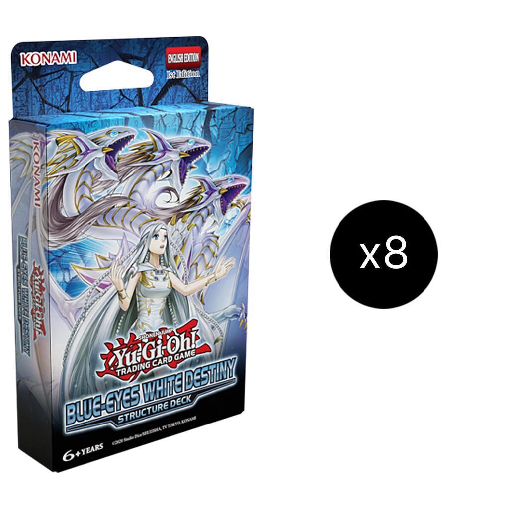 Blue-Eyes White Destiny - Structure Deck Display | Devastation Store