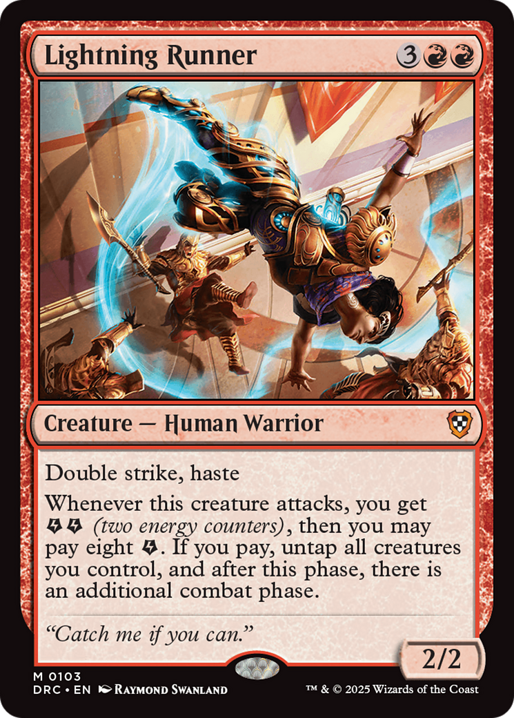 Lightning Runner [Aetherdrift Commander] | Devastation Store