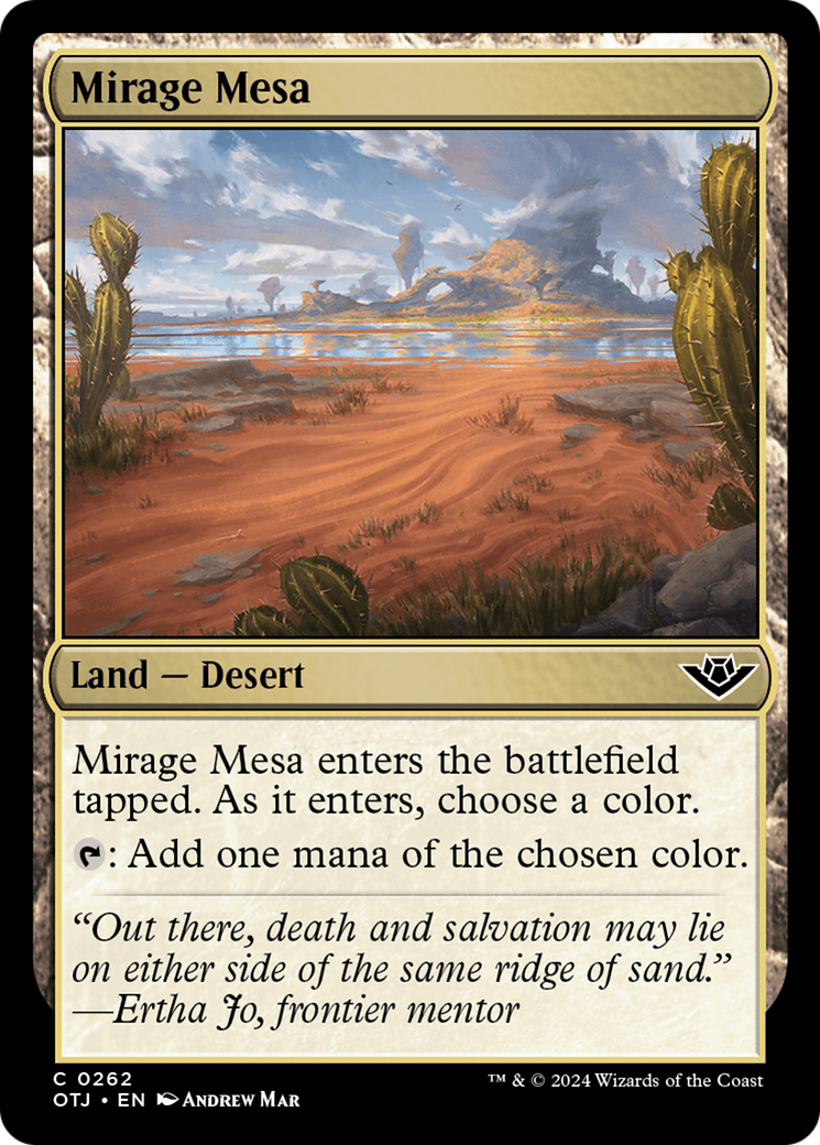 Mirage Mesa [Outlaws of Thunder Junction] | Devastation Store