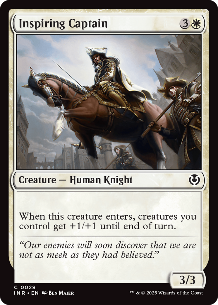 Inspiring Captain [Innistrad Remastered] | Devastation Store