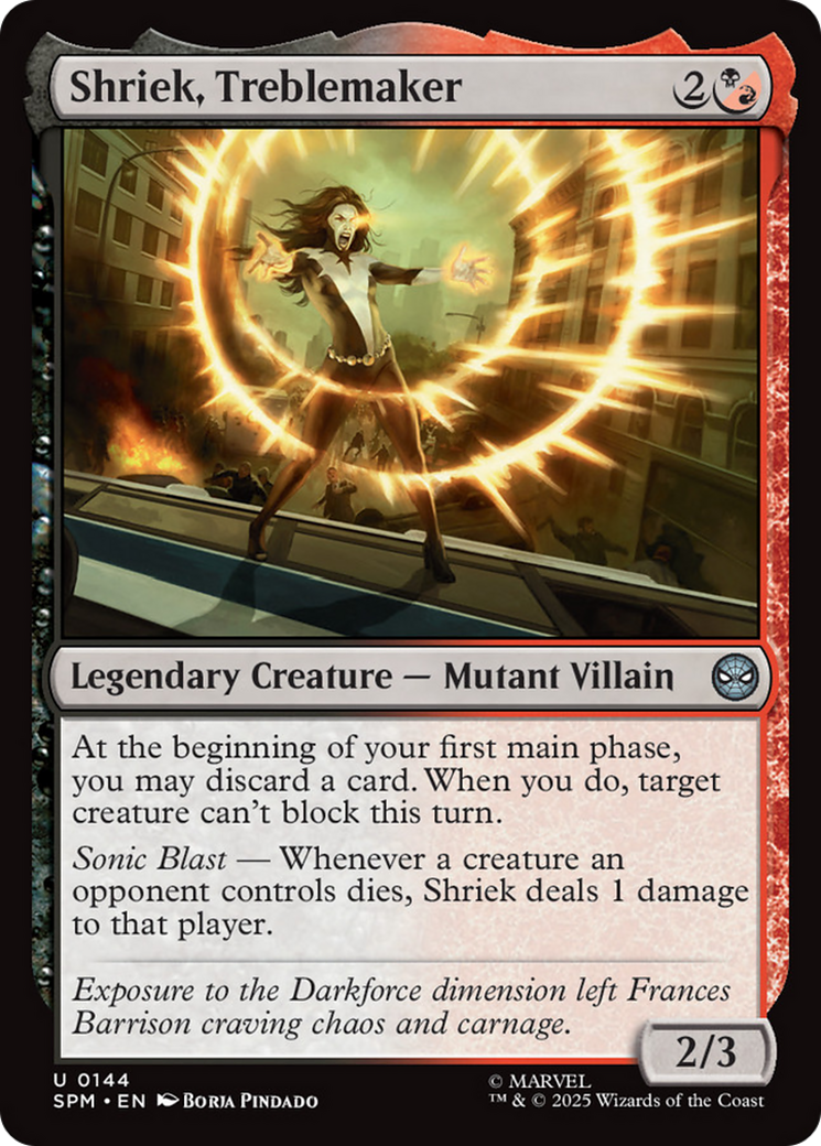 Shriek, Treblemaker [Marvel's Spider-Man] | Devastation Store