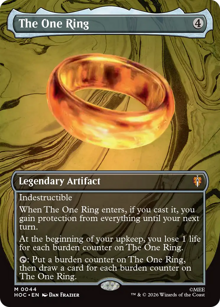 The One Ring (Borderless) [The Hobbit] | Devastation Store