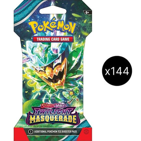 Scarlet & Violet: Twilight Masquerade Sleeved Booster Pack Case | Devastation Store