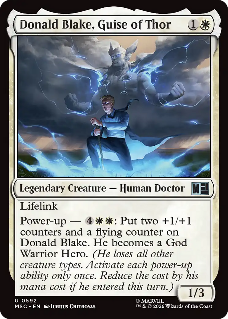 Donald Blake, Guise of Thor [Marvel Super Heroes Commander] | Devastation Store