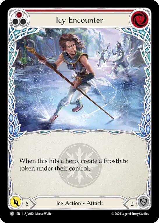 Icy Encounter (Red) [AJV010] (Armory Deck: Jarl Vetreidi) | Devastation Store
