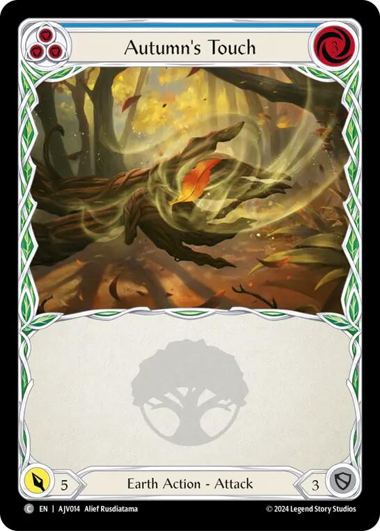 Autumn's Touch (Blue) [AJV014] (Armory Deck: Jarl Vetreidi) | Devastation Store