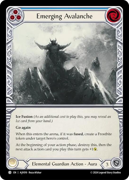 Emerging Avalanche (Blue) [AJV019] (Armory Deck: Jarl Vetreidi) | Devastation Store