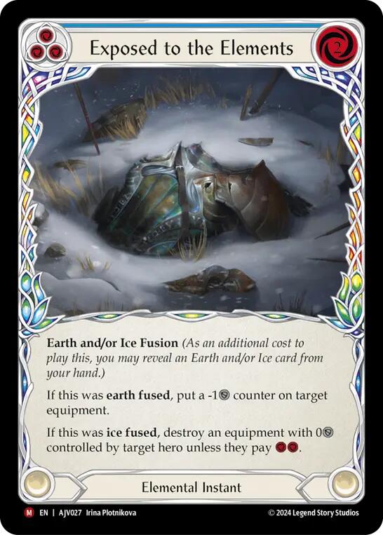Exposed to the Elements [AJV027] (Armory Deck: Jarl Vetreidi) | Devastation Store