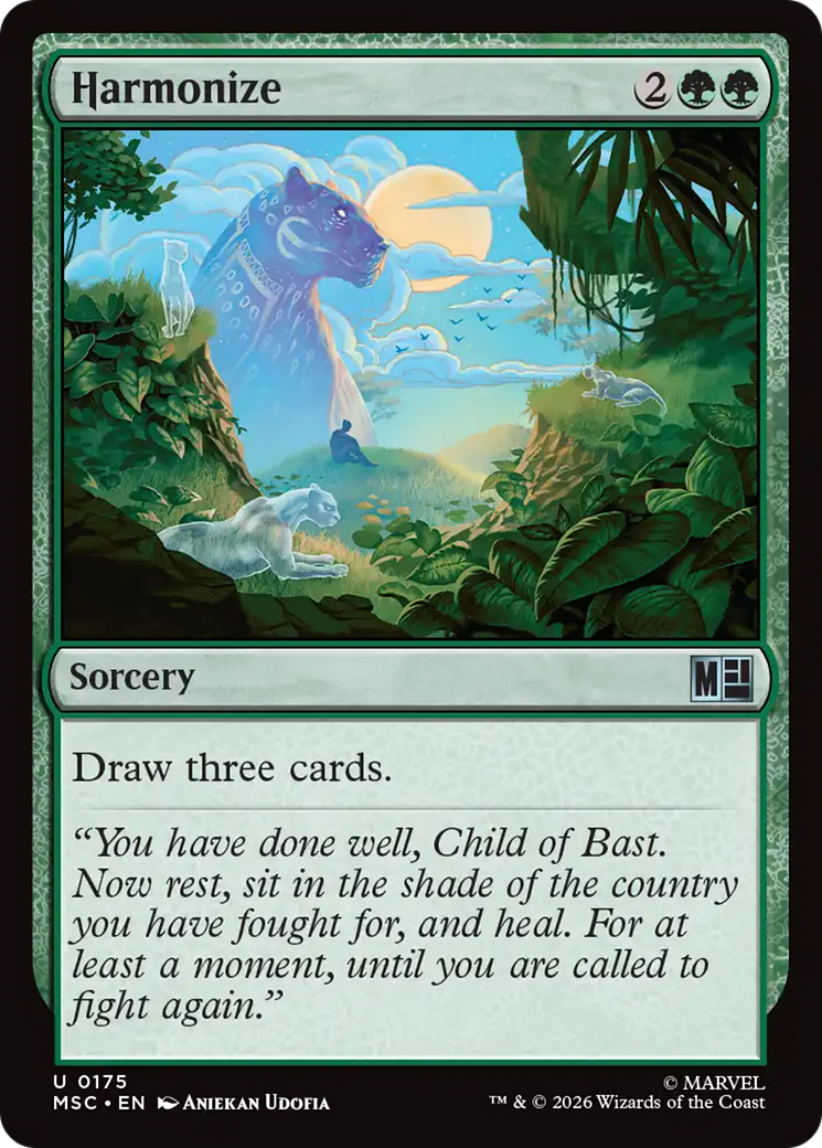 Harmonize (Surge Foil) [Marvel Super Heroes Commander] | Devastation Store