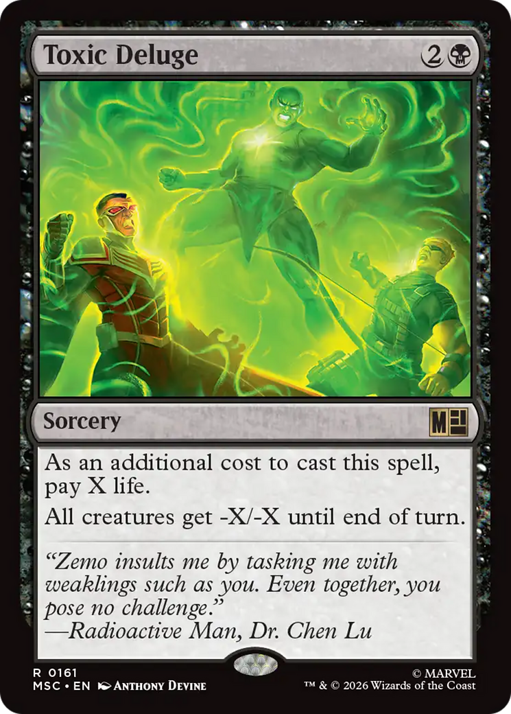 Toxic Deluge (Surge Foil) [Marvel Super Heroes Commander] | Devastation Store
