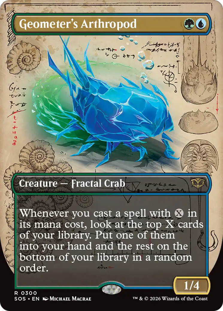 Geometer's Arthropod (Borderless) [Secrets of Strixhaven] | Devastation Store