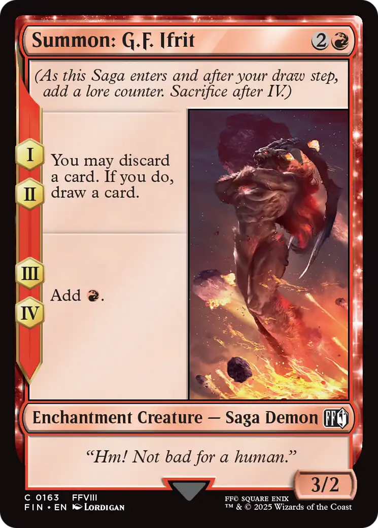 Summon: G.F. Ifrit [FINAL FANTASY] | Devastation Store