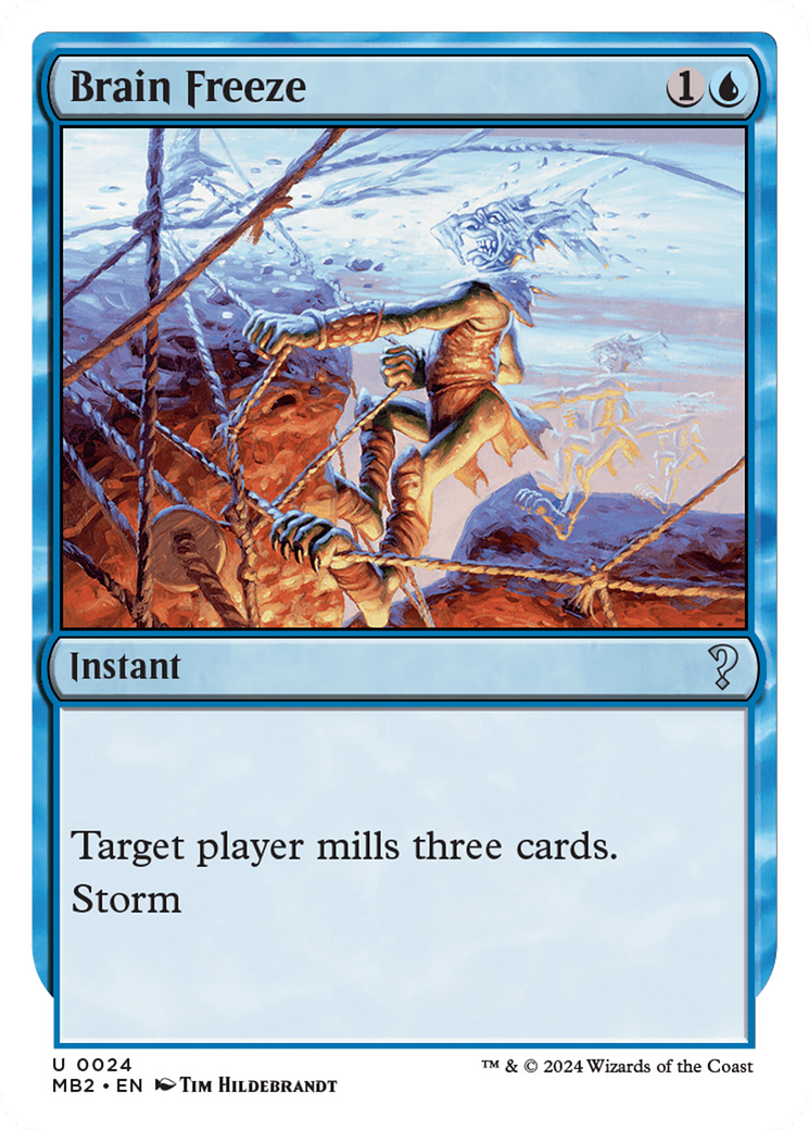 Brain Freeze (White Border) [Mystery Booster 2] | Devastation Store