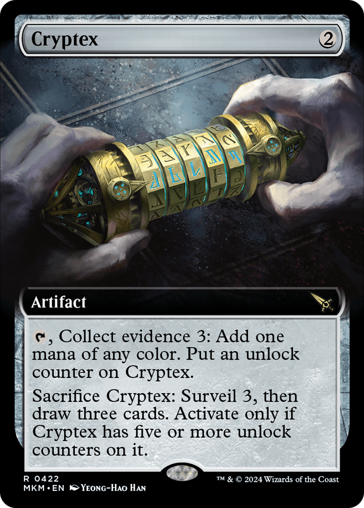 Cryptex (Extended Art) [Murders at Karlov Manor] | Devastation Store
