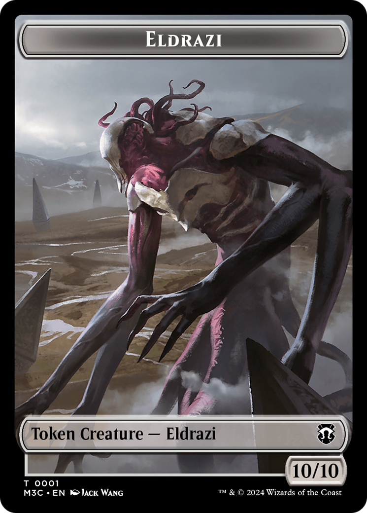 Eldrazi // Spirit Double-Sided Token [Modern Horizons 3 Commander Tokens] | Devastation Store