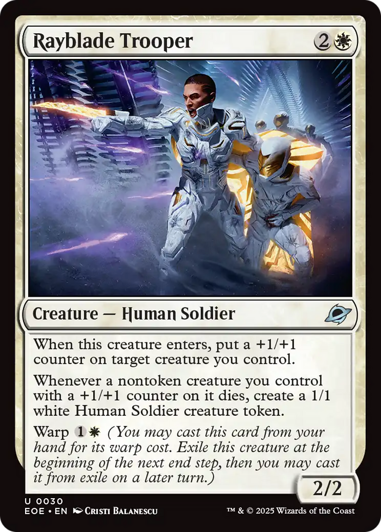 Rayblade Trooper [Edge of Eternities] | Devastation Store