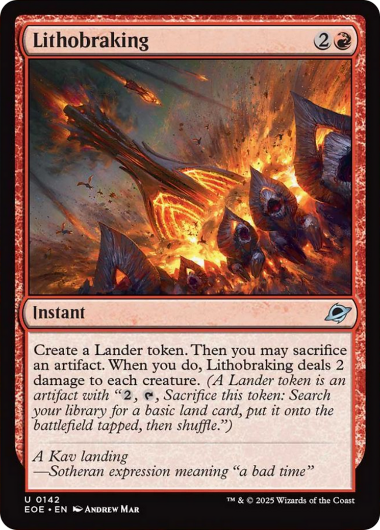 Lithobraking [Edge of Eternities] | Devastation Store