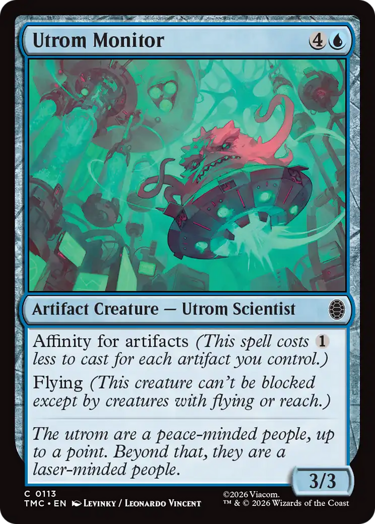 Utrom Monitor [Teenage Mutant Ninja Turtles Commander] | Devastation Store