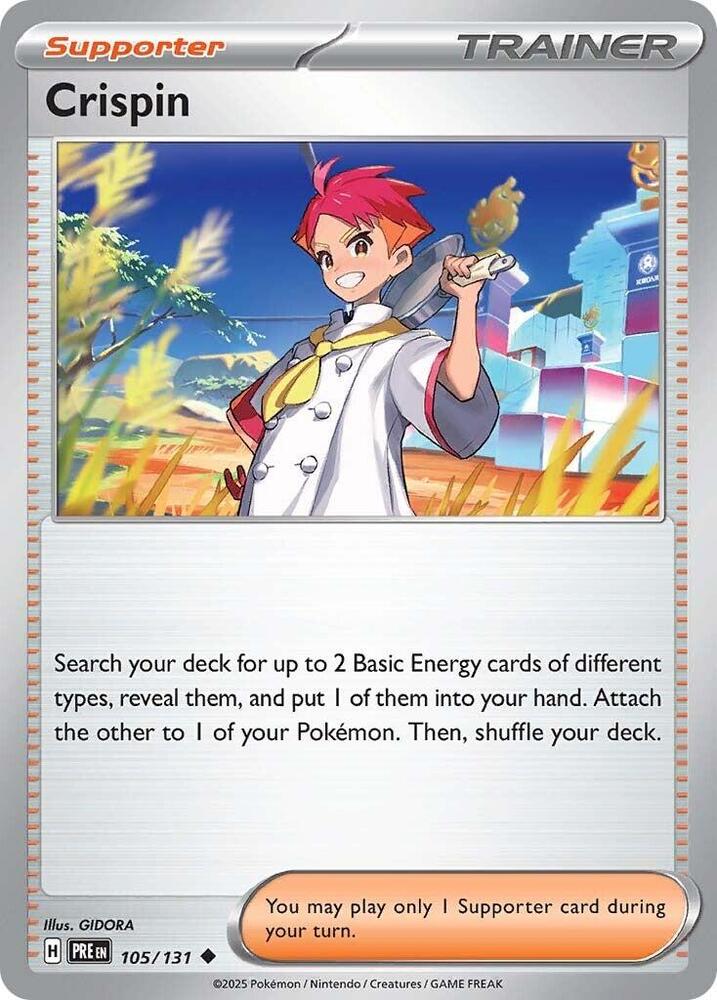 Crispin (105/131) [Scarlet & Violet: Prismatic Evolutions] | Devastation Store