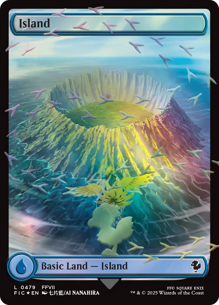 Island (Chocobo Track Foil) [FINAL FANTASY Commander] | Devastation Store