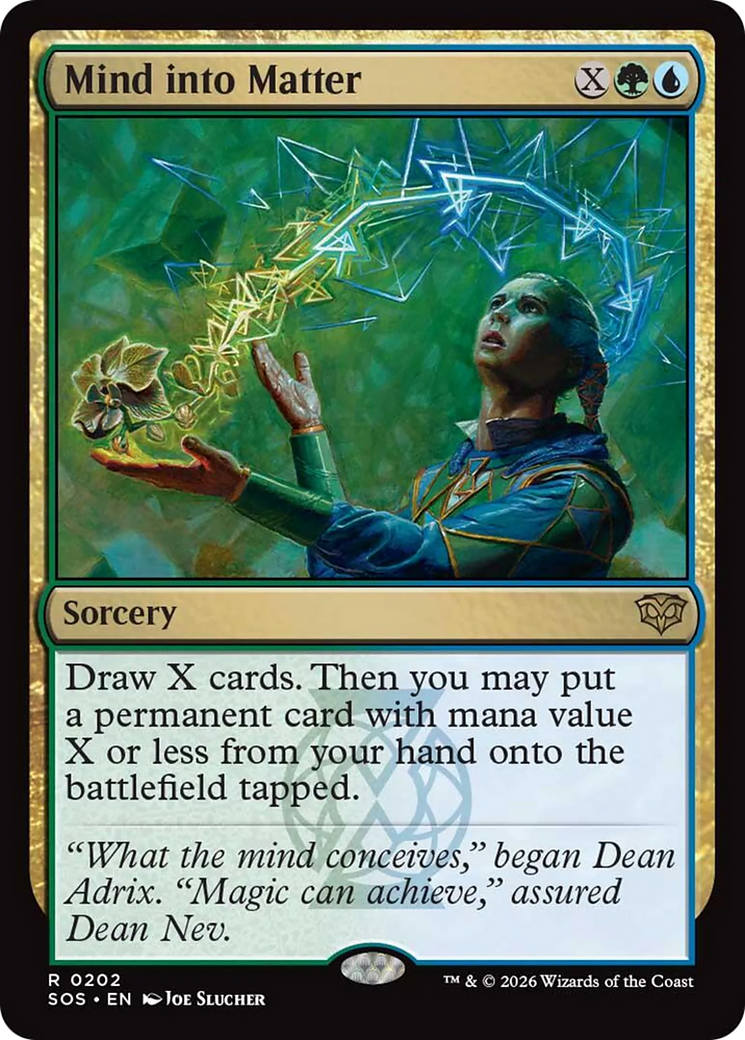 Mind into Matter [Secrets of Strixhaven] | Devastation Store