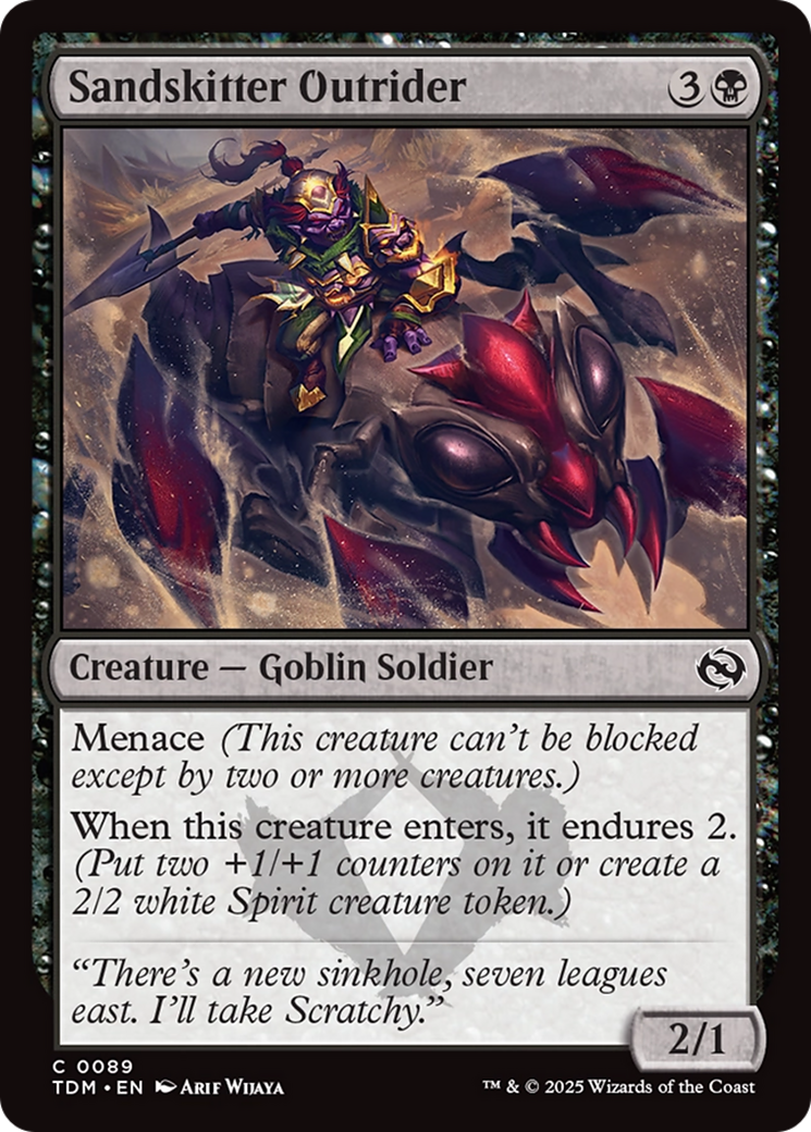 Sandskitter Outrider [Tarkir: Dragonstorm] | Devastation Store