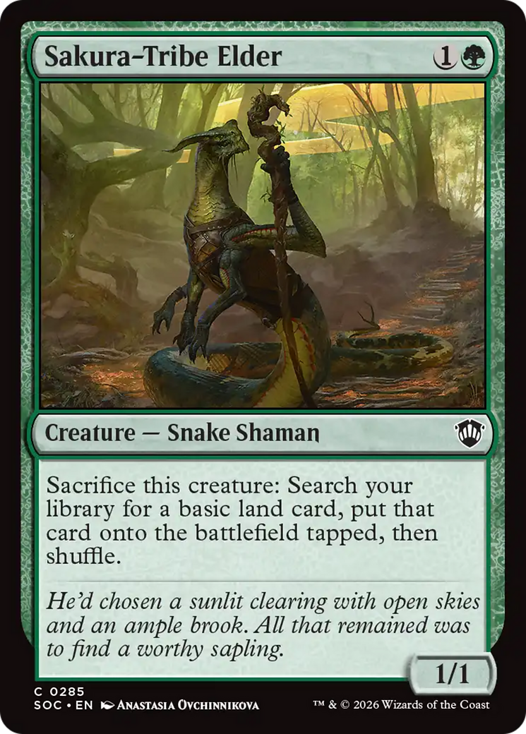 Sakura-Tribe Elder [Secrets of Strixhaven Commander] | Devastation Store