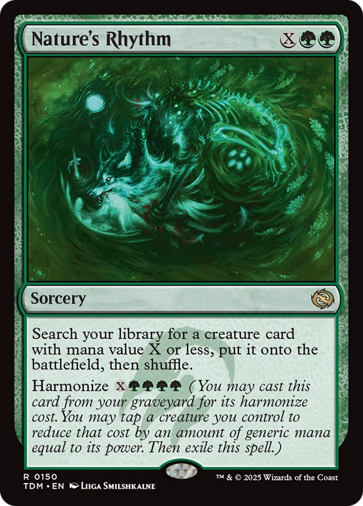 Nature's Rhythm [Tarkir: Dragonstorm] | Devastation Store