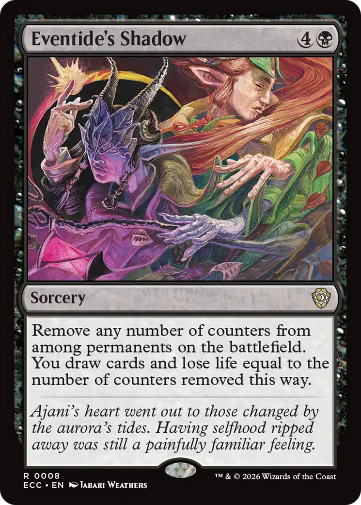 Eventide's Shadow [Lorwyn Eclipsed Commander] | Devastation Store