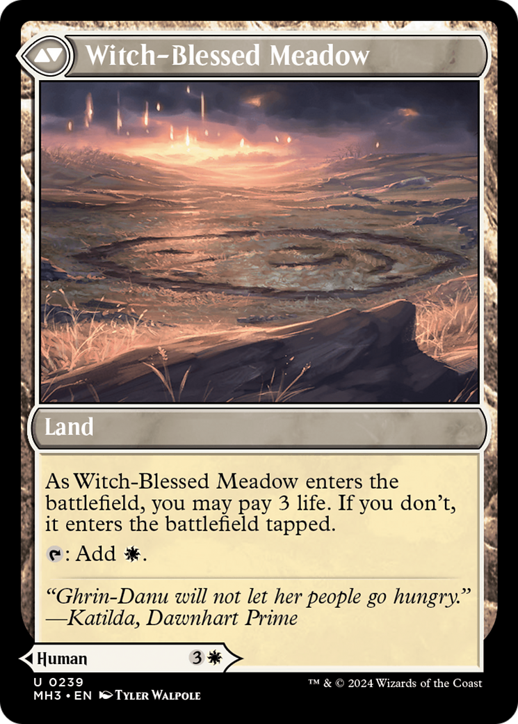 Witch Enchanter // Witch-Blessed Meadow [Modern Horizons 3] | Devastation Store