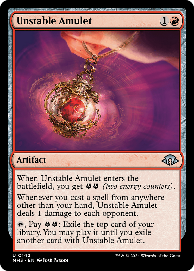 Unstable Amulet [Modern Horizons 3] | Devastation Store
