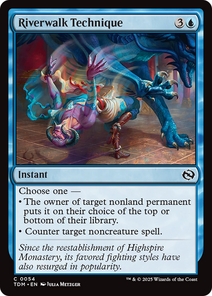 Riverwalk Technique [Tarkir: Dragonstorm] | Devastation Store