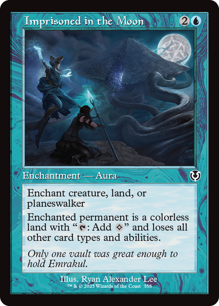 Imprisoned in the Moon (Retro Frame) [Innistrad Remastered] | Devastation Store