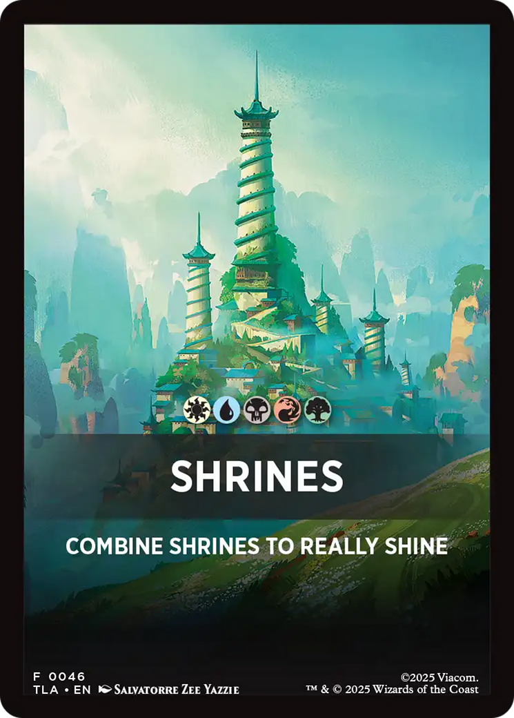 Shrines Theme Card [Avatar: The Last Airbender Tokens] | Devastation Store