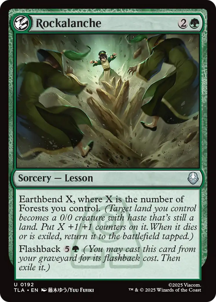 Rockalanche [Avatar: The Last Airbender] | Devastation Store