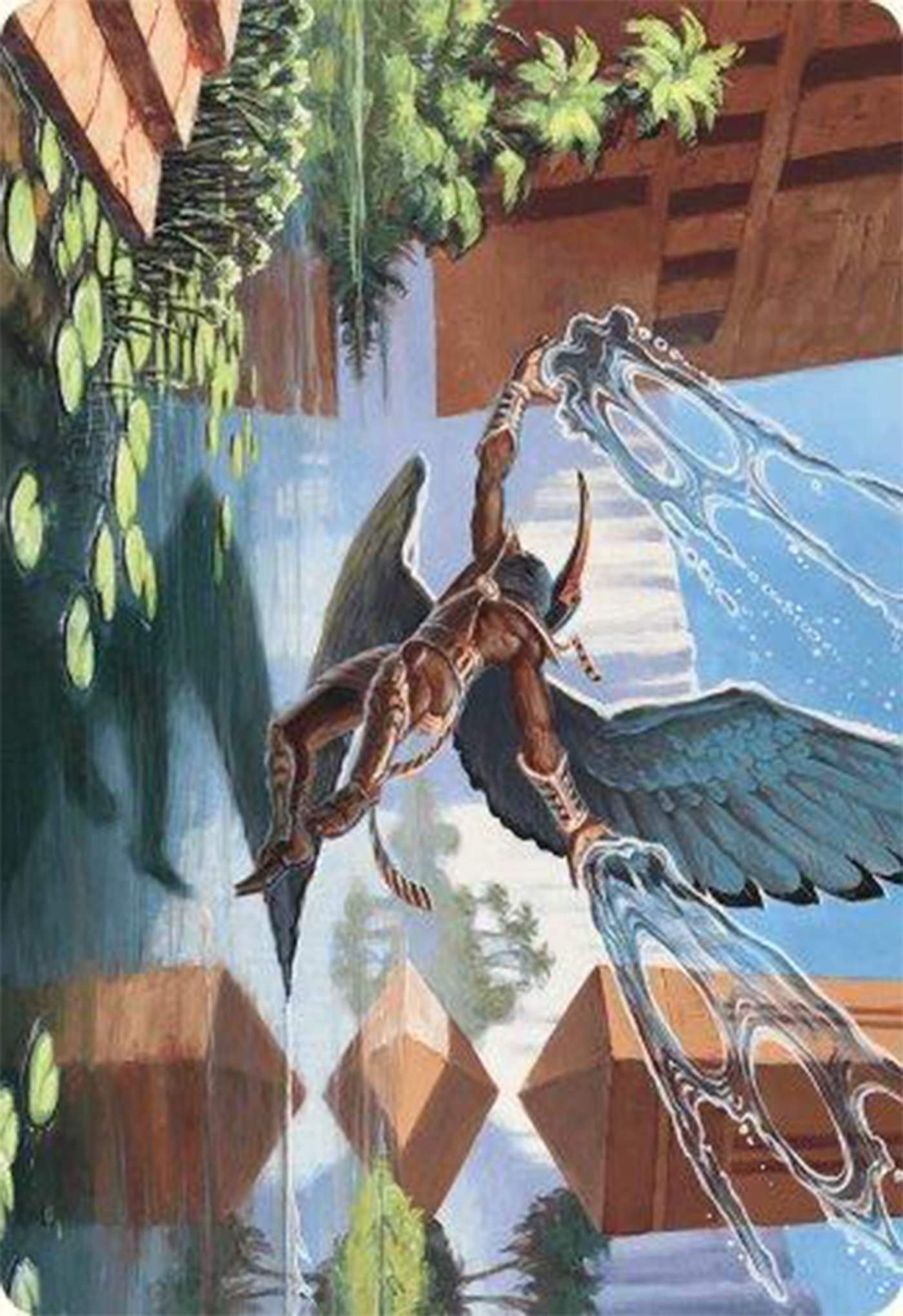 Nadu, Winged Wisdom Art Card [Modern Horizons 3 Art Series] | Devastation Store
